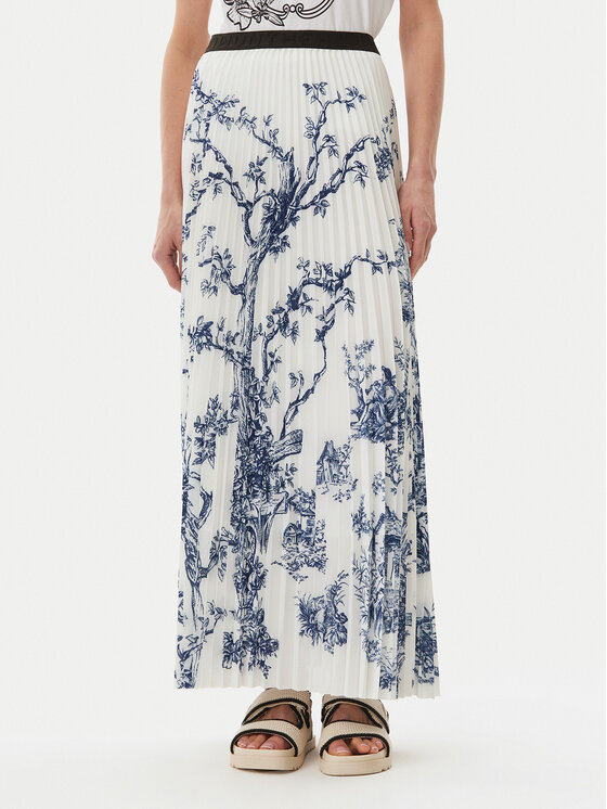 Munthe Munthe Plisēti svārki Taulla 251121025123 Zils Regular Fit