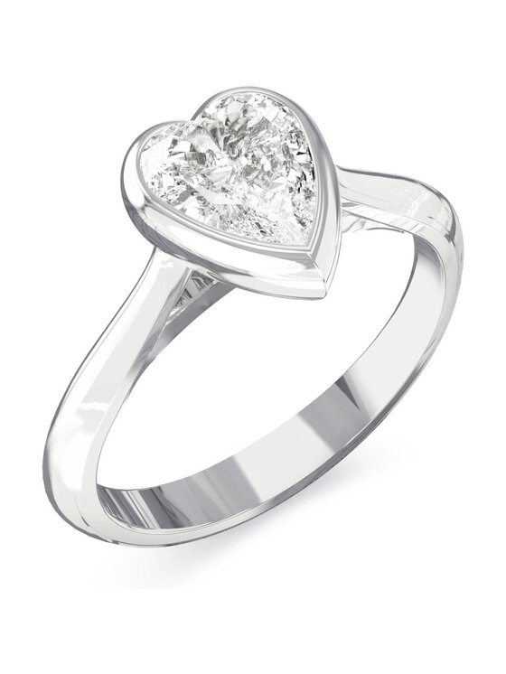 Guess Guess Pierścionek JUBR06363JWRH52 Srebrny