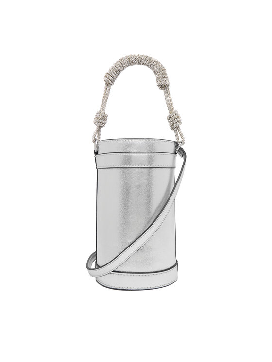 PINKO PINKO Handtasche Mini Bucket Manico 25-26 PLTT 105910 Silberfarben