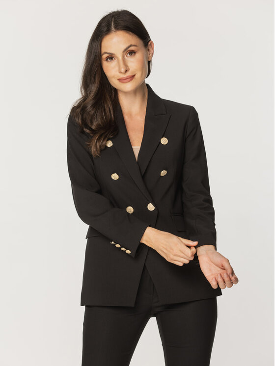 Willsoor Willsoor Marynarka 67828 Czarny Regular Fit