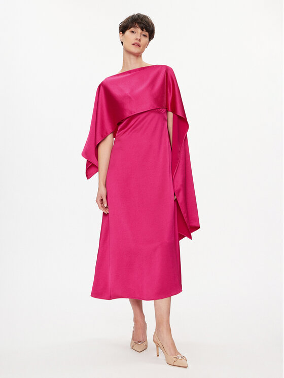 Weekend Max Mara Weekend Max Mara Koktel haljina Gambero 2415231012 Ružičasta Regular Fit