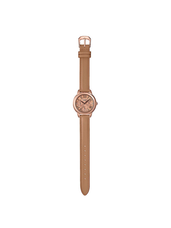 Casio Casio Hodinky SHE-3059PGL-5AUER Hnědá