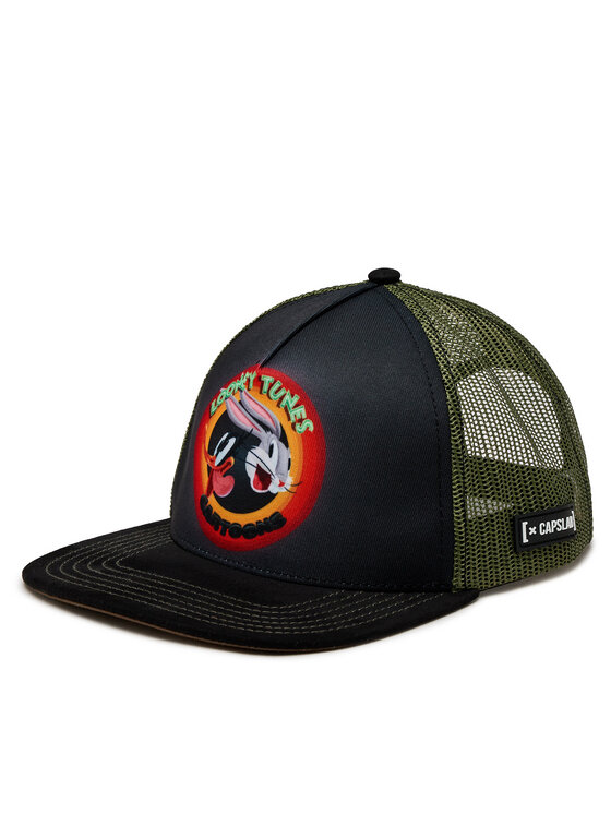 Czapka z daszkiem Capslab, Czarne, Looney CL/LOO8/1/CASF/RIN