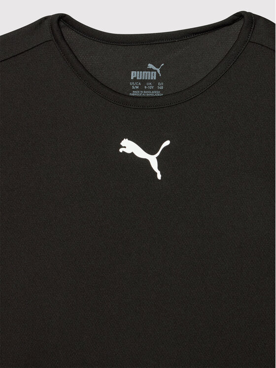 Puma Puma Koszulka techniczna Teamrise 704938 Czarny Regular Fit
