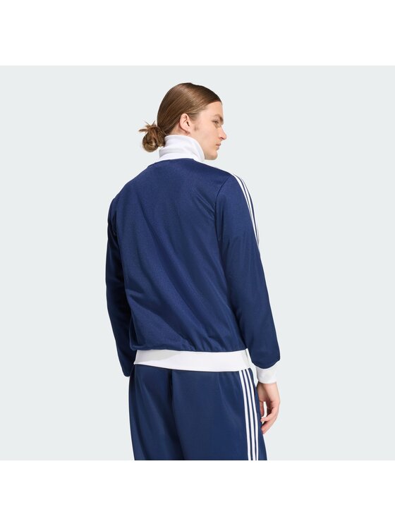 adidas adidas Bluza CLASSIC Błękitny Slim Fit