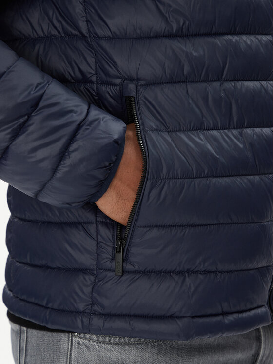 KARL LAGERFELD KARL LAGERFELD Bunda pro přechodné období 505710 553590 Tmavomodrá Regular Fit