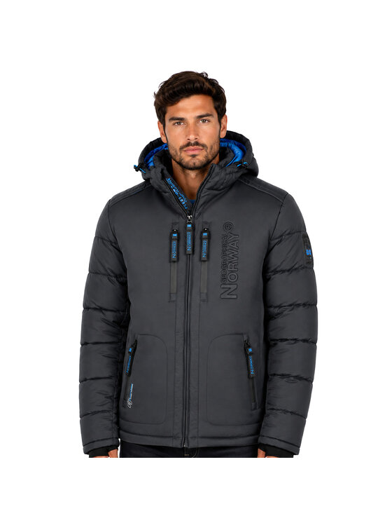 Geographical Norway Geographical Norway Kurtka zimowa WU6633H/GN-DARK GREY Szary Reglan Fit
