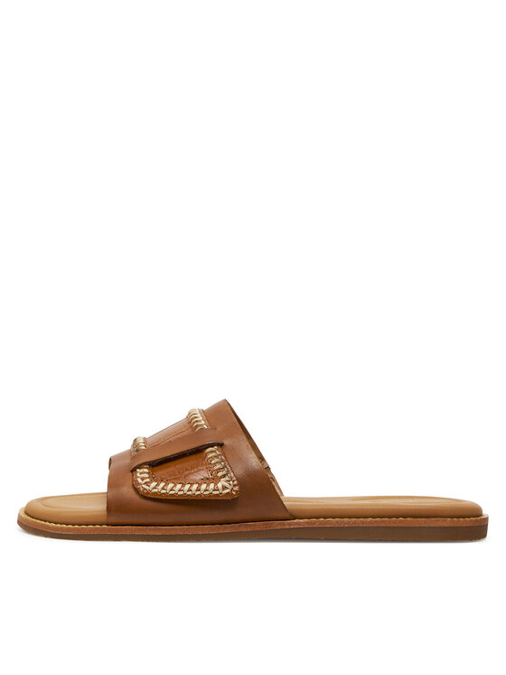 Clarks Clarks Natikači Maritime Mule 26176402 Rjava