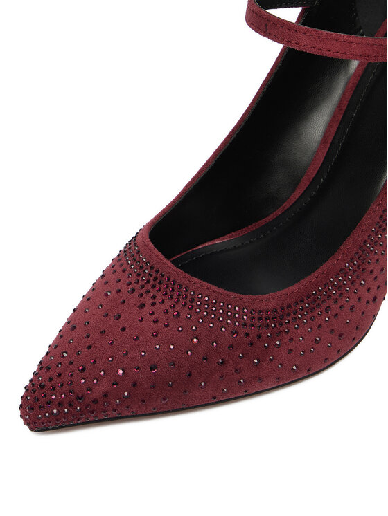 Nine West Nine West Туфлі на шпильці CEO-LP90858-296 Бордовий