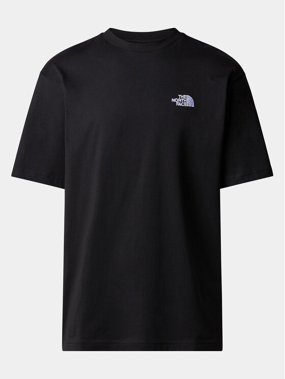 The North Face The North Face Тишърт Simple Dome NF0A87NR Черен Oversize