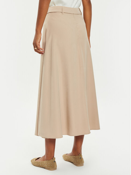 Tatuum Tatuum Спідниця-міді Ormi T2418.176B Бежевий Regular Fit
