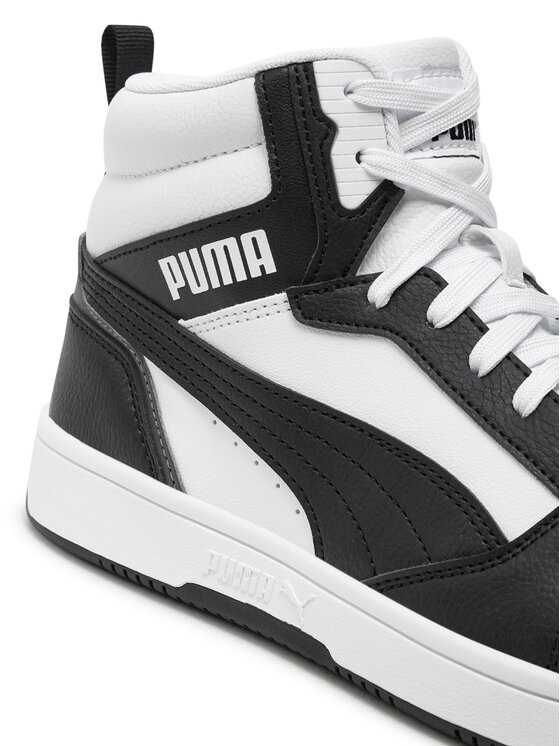 Puma Puma Сникърси Rebound v6 Mid Jr 393831 01 Бял