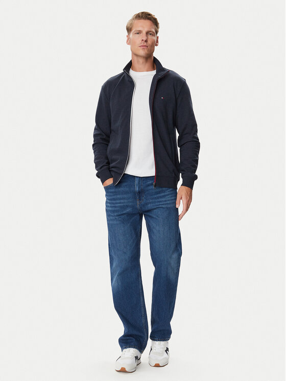 Tommy Hilfiger Tommy Hilfiger Суитшърт MW0MW45650 Тъмносин Regular Fit