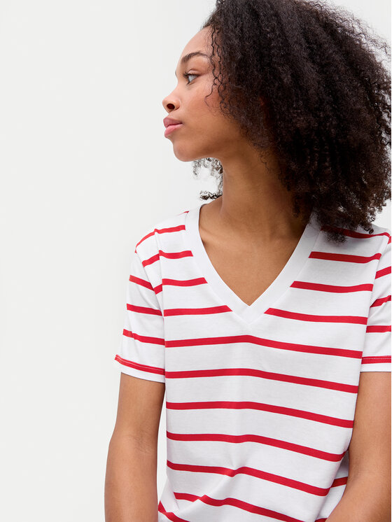 JJXX JJXX T-Shirt Annie 12257577 Weiß Regular Fit