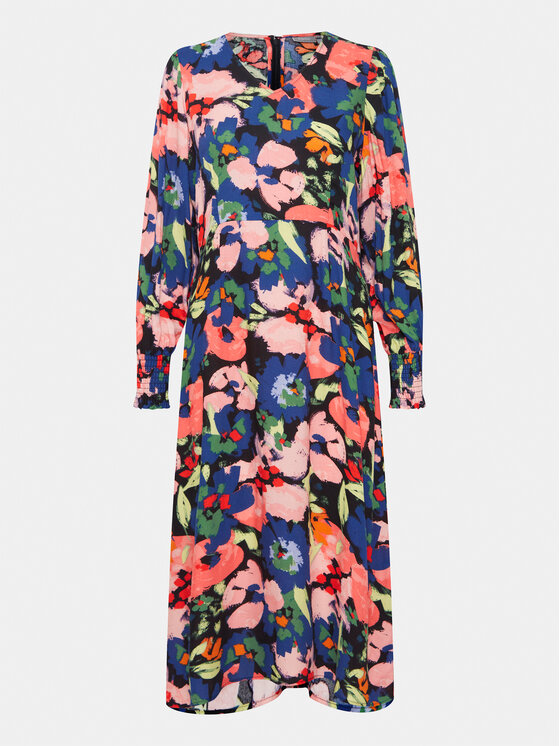 Fransa Fransa Poletna obleka 20612477 Pisana Regular Fit