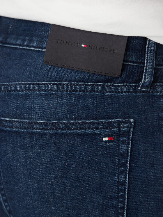 Tommy Hilfiger Tommy Hilfiger Jeansy Denton MW0MW44915 Granatowy Slim Fit