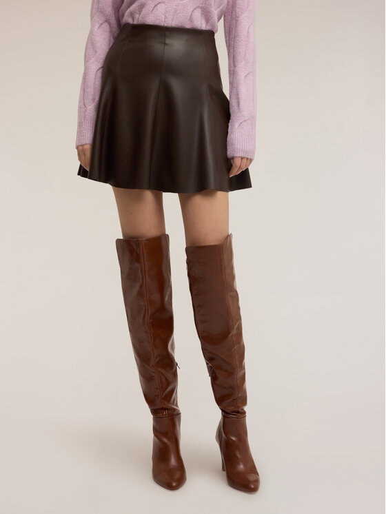 Motivi Motivi Minigonna 1045Q001215N032 Marrone A-Line Fit