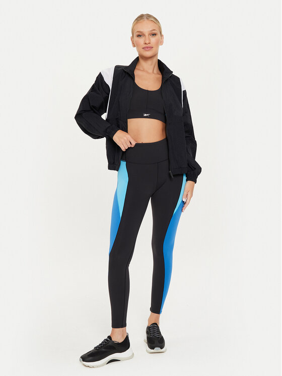 Reebok Reebok Átmeneti kabát Woven Jacket 100072686 Fekete Regular Fit