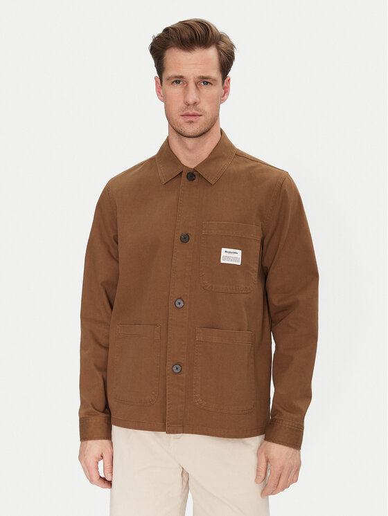 Resteröds Resteröds Košile 8243 6263 Khaki Regular Fit