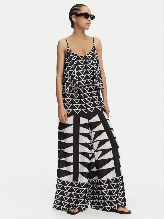 Iconique Iconique Ολόσωμη φόρμα Lila IC26-116 Μαύρο Regular Fit