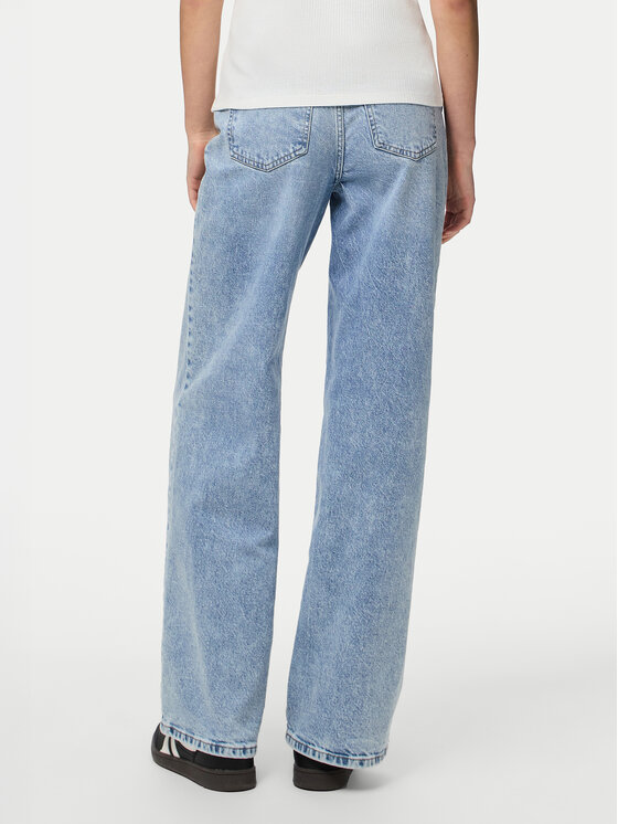 Pieces Pieces Felső Ruka 17133673 Fehér Slim Fit