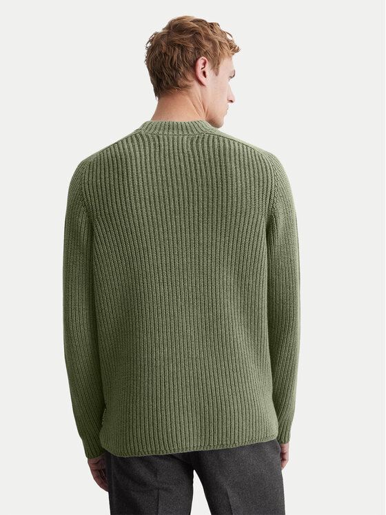 Marc O'Polo Marc O'Polo Sweter 429 6018 60318 Zielony Regular Fit