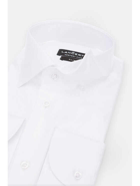Lancerto Lancerto Koszula Giovani Biały Slim Fit