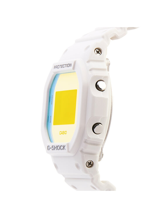 G-Shock G-Shock Zegarek Beach Time Lapse DW-5600TL-7ER Biały