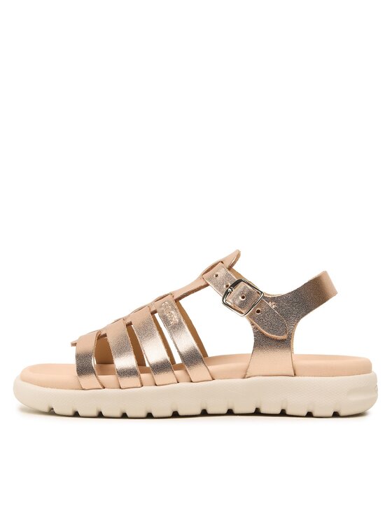 Geox Geox Sandale J Sandal Soleima Gir J35GSB000CFC7018 S Zlatna
