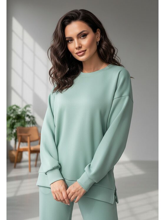 FIGL FIGL Σετ φόρμας M1250 Πράσινο Regular Fit