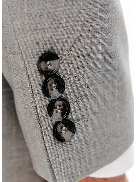 Pako Lorente Pako Lorente Marynarka P26SF-3G-031 Szary Slim Fit