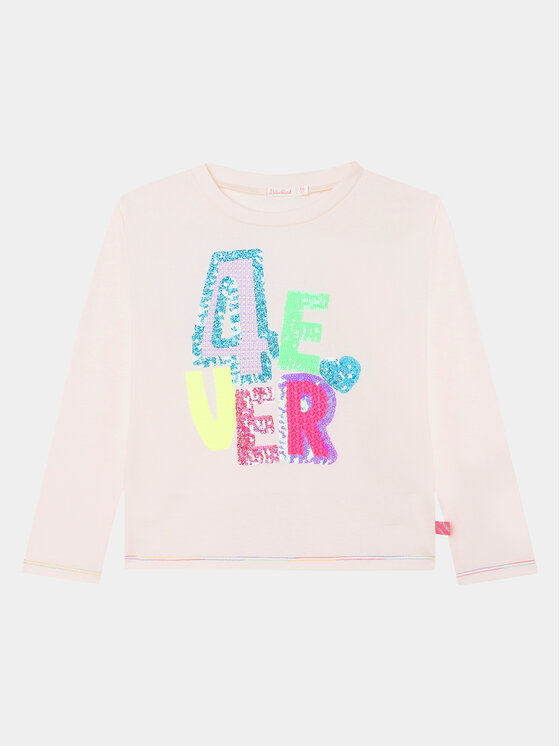 Billieblush Billieblush Bluse U15C01 Écru Regular Fit