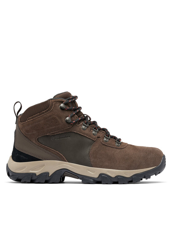 Columbia Chaussures de trekking Newton Ridge Plus II Suede Wp 1746411 Marron