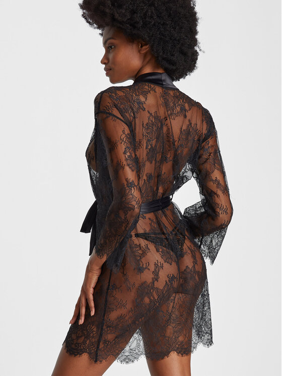 Aubade Aubade Kimono RZ65 Czarny Regular Fit