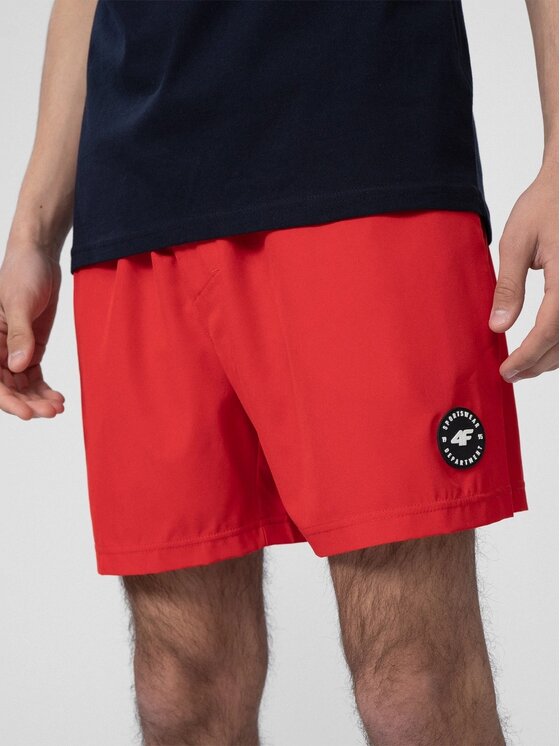 4F 4F Pantaloncini da bagno 4FWSS26UBDSM253-62S Rosso Board Fit