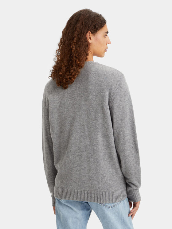 Levi's® Levi's® Sweater Original Housemark A4320-0000 Szürke Standard Fit