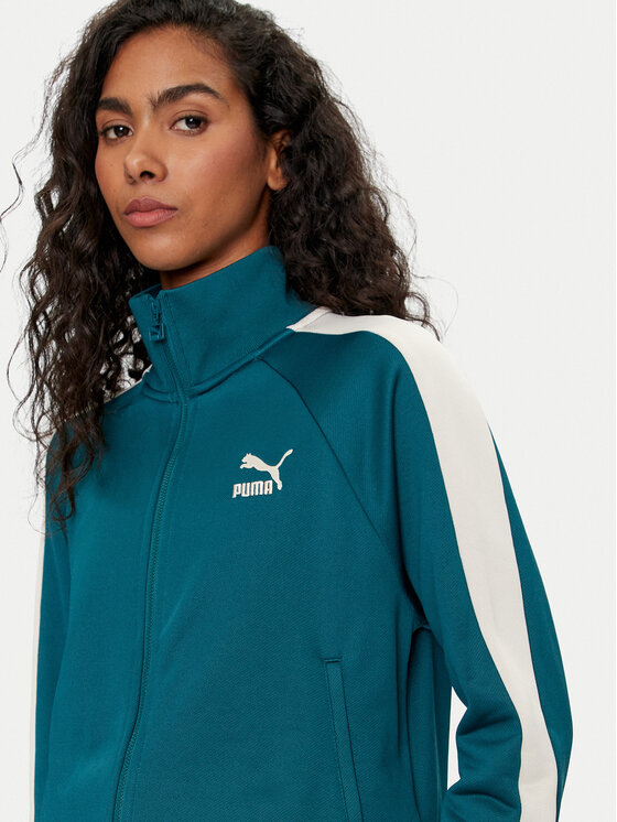 Puma Puma Džemperis Iconic T7 627994 Žalia Regular Fit