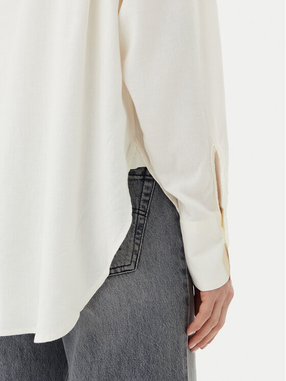 JJXX JJXX Košile Jamie 12269668 Bílá Oversize
