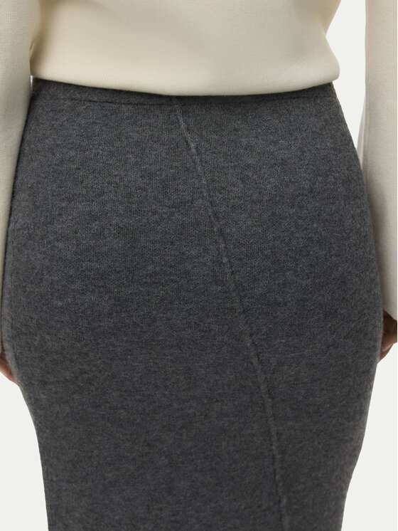 Vero Moda Vero Moda Pouzdrová sukně Brisa 10334684 Šedá Slim Fit