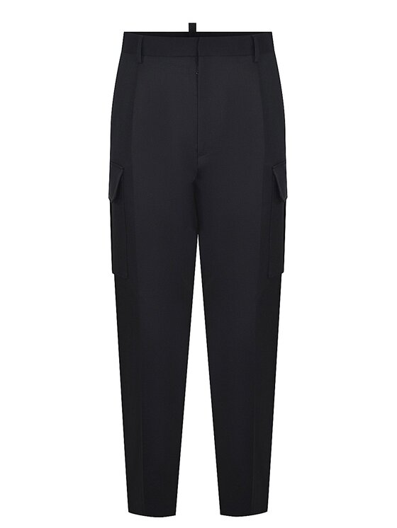 Dsquared2 Dsquared2 Παντελόνι Cargo S74KB1012 Μαύρο Regular Fit