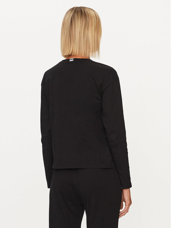 United Colors Of Benetton United Colors Of Benetton Сорочка-піжама 30963M04S Чорний Regular Fit