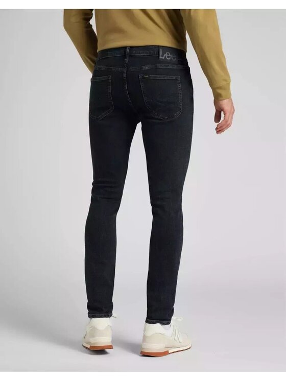 Lee Lee Jeansy MALONE Czarny Skinny Fit