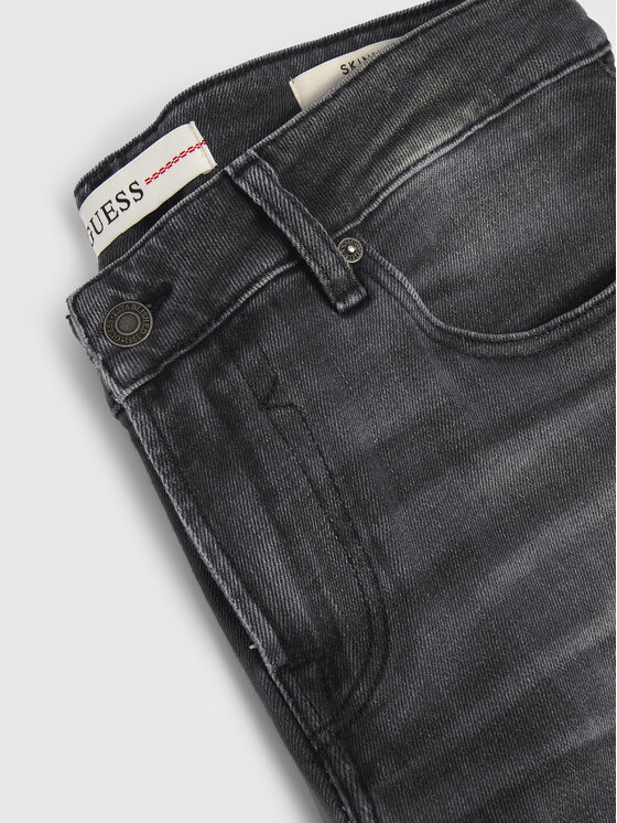 Guess Guess Jeansy Miami M2YAN1 D4Q52 Szary Skinny Fit