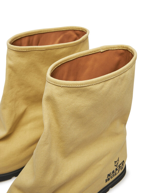 Naked Wolfe Naked Wolfe Μπότες Χιονιού Bag Boot Μπεζ
