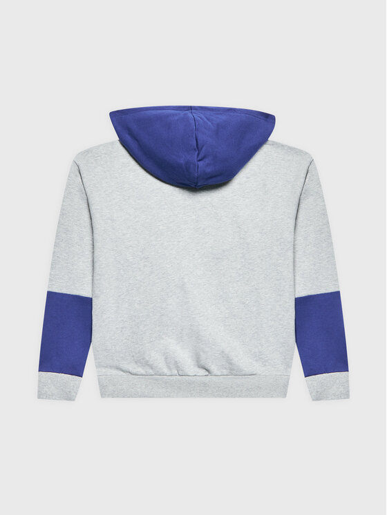 Felpa L2BQ04 KAX73 Blu scuro Oversize