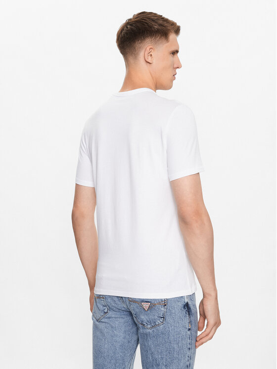 Guess Guess Majica M3YI27 J1314 Bela Slim Fit