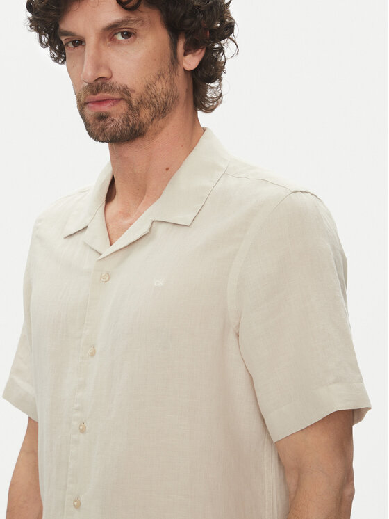 Calvin Klein Calvin Klein Košulja K10K114197 Bež Regular Fit