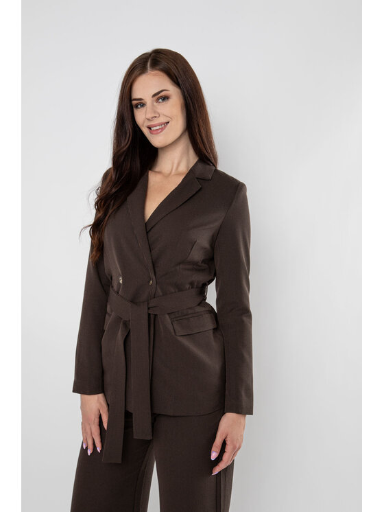 QUIOSQUE QUIOSQUE Sako ML 1023Z2 Hnedá Regular Fit