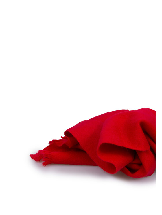 ALLORA BE UNIQUE ALLORA BE UNIQUE Scialle z wełny Rosso