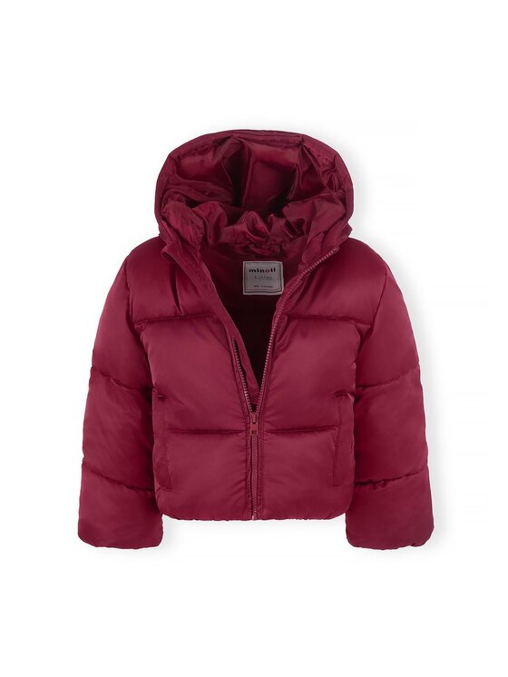 minoti minoti Kurtka zimowa 32COAT188 Bordowy Regular Fit